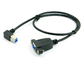 Right Angle Cable / Camera Data Cable Compatible With Multi Modern Electronic Devices supplier